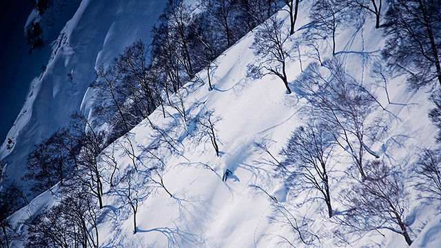 skiing japan backcountry